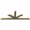 Ekena Millwork Richland Rough Sawn Timber Gable Bracket, Douglas Fir, 108"W x 40"H x 4"D x 6"F, 9/12 Pitch GBW108X40X0406RIC00RDF - alternate 3